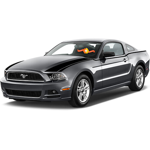 Ford Mustang 2013-2020 ହୁଡ ଏବଂ ସାଇଡ୍ ଜାଭେଲିନ୍ ଷ୍ଟ୍ରାଇପ୍‌ଗୁଡ଼ିକ କରନ୍ତୁ
