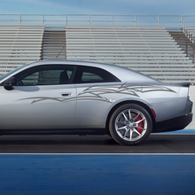 Side Tribal decal stripes for Electric Vinyl Decal Sticker for Dodge Charger 2