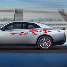 Side Tribal decal stripes for Electric Vinyl Decal Sticker for Dodge Charger 3