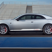 Side rocker panel decal stripes for Dodge Charger Electric 2 colors 2