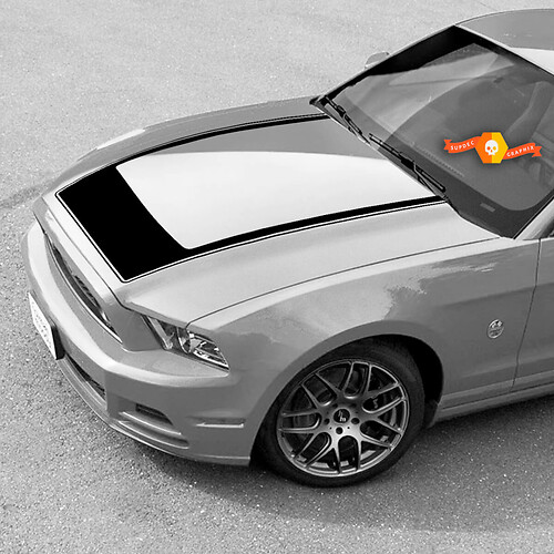 Ford Mustang 2013- 2020 Hood Accent Stripe Sticker Decal