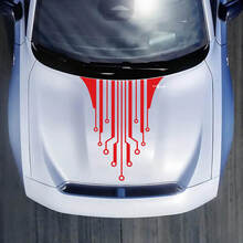 Hood decal sticker for Dodge Charger Electric 3