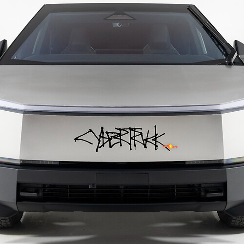 Louvers Decals for Tesla Cybertruck