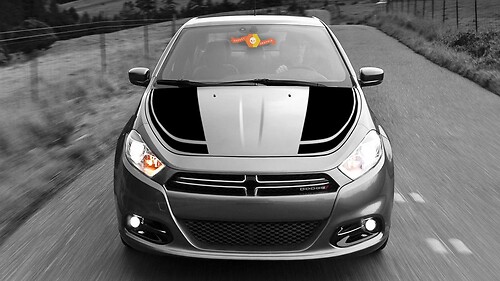 Hood Accent Stripes for DODGE DART