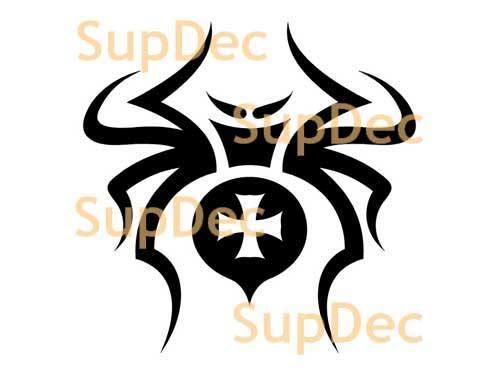 Spider Vinyl Wall  Window Bathroom Sticker Decal removable #1
