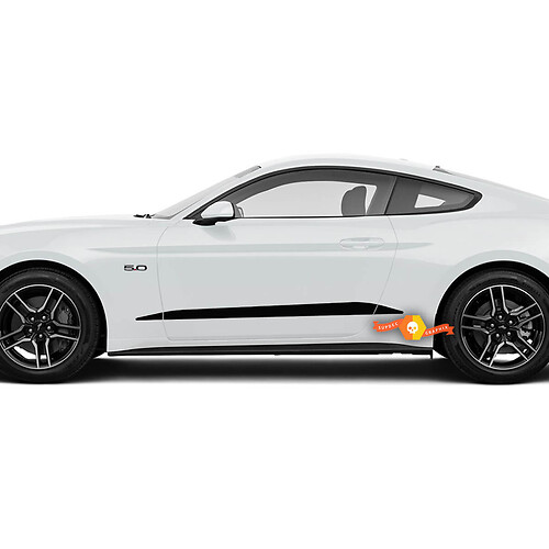 Lower Door Side Rocker Panel Stripes for Ford Mustang 2005 - 2024
