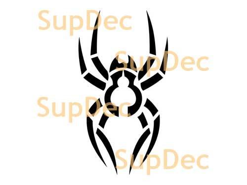 Spider Vinyl Wall  Window Bathroom Sticker Decal removable #4