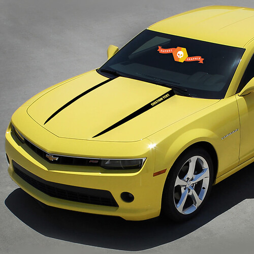 Hood Cowl Stickers Decals for Chevrolet Camaro 2010-2015