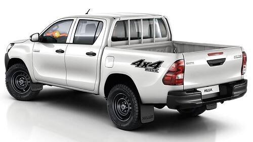 TOYOTA 4X4 HILUX 2x body Vinyl Decal stickers graphics emblem logo