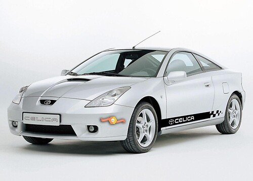 TOYOTA CELICA 2x side stripes body decals graphics sticker vinyl premium quality#2