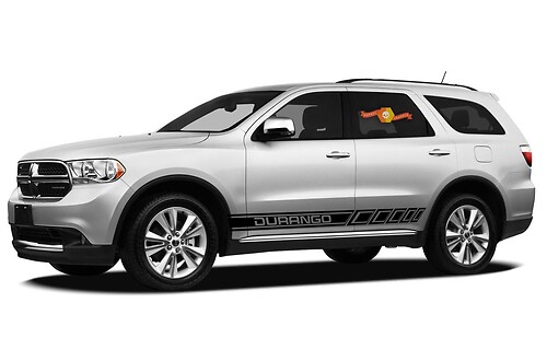 DODGE DURANGO 2x Racing Stripes graphics vinyl body decal sticker quality logo