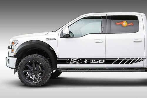 Ford Raptor F150 2x Racing Stripes graphics vinyl decal sticker logo quality