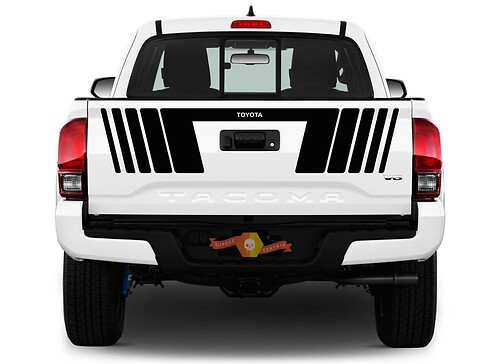 Toyota Tacoma Tailgate Retro Vinyl Sticker Decal
