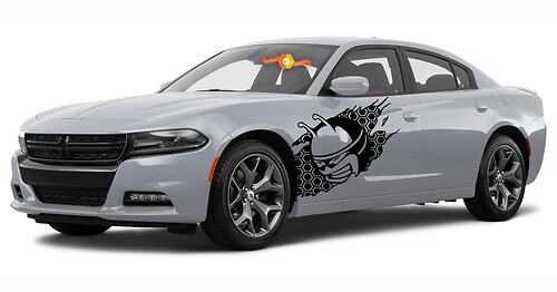 2 Dodge Charger Scat Pack Quarter Panel Stickers Decals Vinyl Graphics 2011-2018 Scatpack