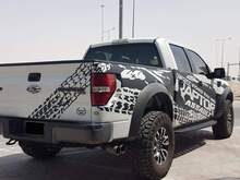 F-150 Ford Raptor Mud Splatter Tire Track Decal Graphics Stickers Vinyl Decal Graphic 3