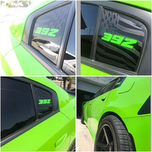 2 Dodge Charger Window US flag 392 Vinyl Windshield Decal Graphic Stickers  3