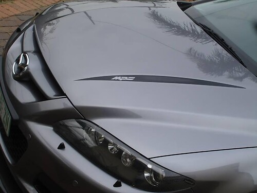 2 Mazda 6 Hood Mazdaspeed MPS Bonnet Sticker Decal stripes vinyl graphics