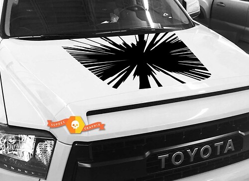 Big Bang Hood graphics Sticker Decal for TOYOTA TUNDRA 2014 2015 2016 2017 2018