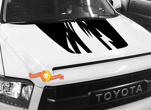 Hood graphics Sticker Decal for TOYOTA TUNDRA 2014 2015 2016 2017 2018 #2