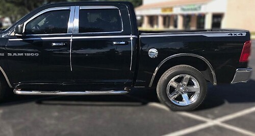 Dodge Ram 1500 Hemi Sport 4x4 Graphics Side stripe Sticker Decal