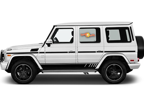 Mercedes-Benz G-Class Gelandewagen Edition 1 AMG sports stripes Sticker Decal Graphics
