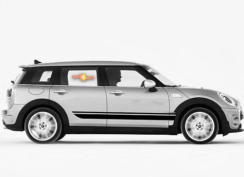 Mini Cooper Clubman F54 JCW 2015-2018 side stripe graphics Sticker Decal