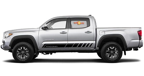 Toyota TACOMA TRD 2017 graphics Side stripe Sticker Decal