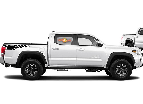 Toyota Tacoma TRD  Pro side bed graphics decal sticker model 