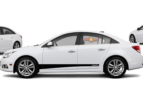 Chevrolet Holden Cruze - side stripe Sticker Decal door line Sticker Decal