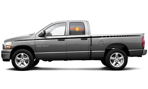 Dodge RAM the all-new 2019 Stickers Decals side graphics stripe 5