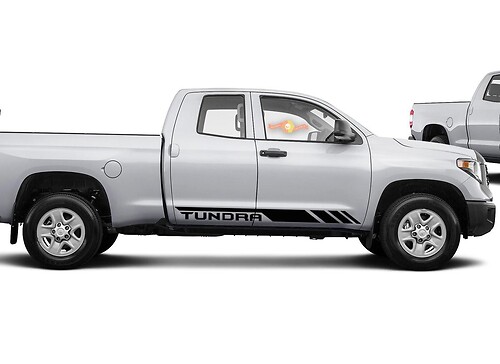 Toyota Tundra Double Cab 2016 graphics side stripe Sticker Decal - Model 2
