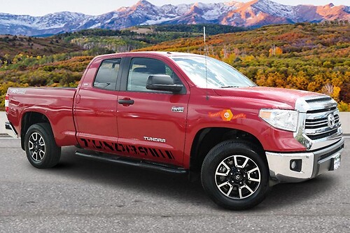 Toyota Tundra Double Cab 2016 graphics side stripe Sticker Decal - Model 3