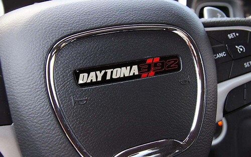 Steering Wheel Daytona 392 emblem domed Sticker Decal Challenger Charger