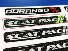 Steering Wheel Scat Pack Lime emblem domed Sticker Decal Challenger Charger Scatpack 2