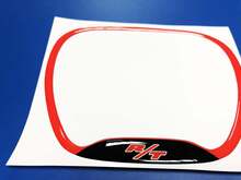 Steering WHEEL Trim Ring RT R/T emblem domed Sticker Decal Challenger Charger 2