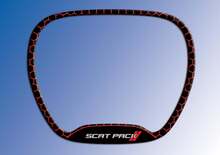 Steering Wheel Trim Ring Scat Pack emblem domed Sticker Decal Challenger Charger Dodge Scatpack 2