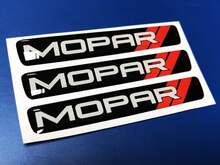 One Steering Wheel emblem domed Sticker Decal Challenger Charger Mopar Dodge 2