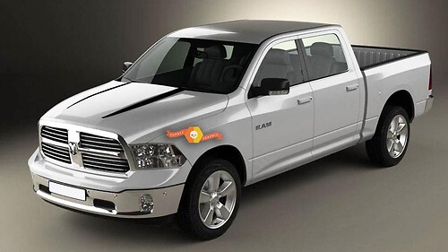 2009-2019 Dodge RAM Hood Spears Graphic Decals Stickers