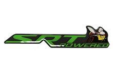 Scat Pack Challenger or Charger SRT Powered badge emblem domed Sticker Decal Dodge Scatpack 2