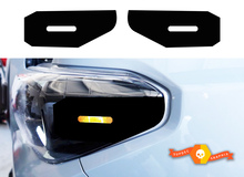 Gloss Black Vinyl Stickers Decals For 2016-2019 Toyota Tacoma Side Marker Lights New 2