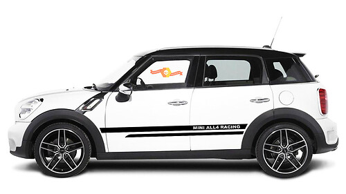 MINI Countryman R60 side stripe MINI ALL4 Racing style Sticker Decal graphic