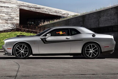 2X DODGE CHALLENGER RT HOCKEY side Vinyl Decals graphics rally sticker kit