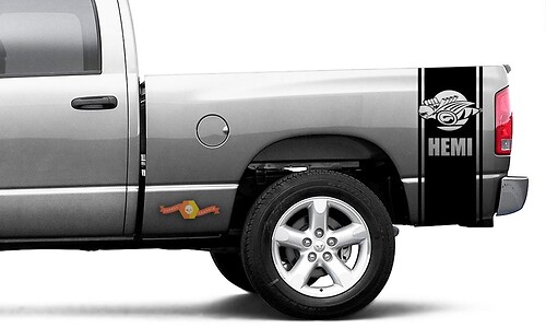 DODGE RAM 1500 2500 VINYL Sticker Decal Stripe Racing Hemi Rumble Bee Sticke