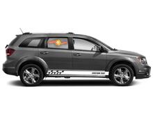 Racing rocker panel stripes vinyl decals stickers for Dodge Journey 4