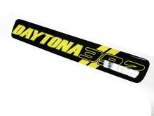 One Steering Wheel Yellow Daytona 392 Challenger Charger emblem domed Sticker Decal 2