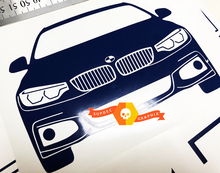 BMW 3 4 F30 F32 F33 F36 Bayerische Motoren Werke AG decal sticker
 2
