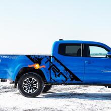 TRD grunge distressed splash style for Toyota Tacoma 16-21 2
