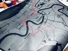 Custom Jeep Wrangler Blackout Topographic Map Adventure trip Vinyl Hood Sticker Decal TJ LJ JK JL Gladiator Unlimited 3