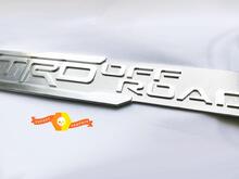 One TRD 4x4 Off Road Sport Pro Bro Metal Aluminum Badge BedSide Emblem Aluminium 2