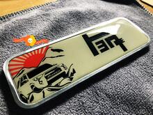 Toyota TEQ 4Runner Metal Aluminum Badge Bed Side Emblem Aluminium 2